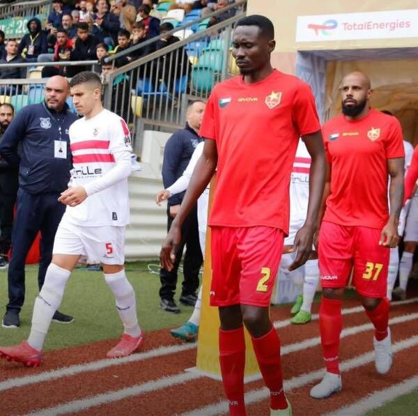 من مباراة الزمالك والمريخ