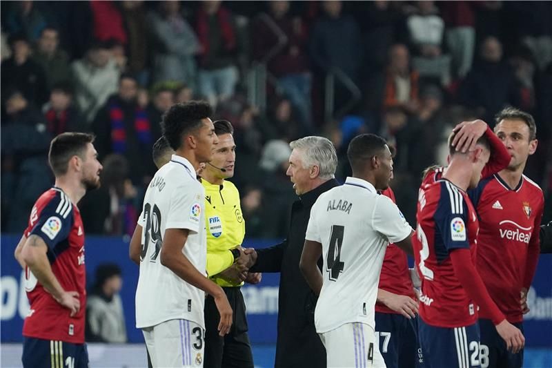 أنشيلوتي عقب اللقاء