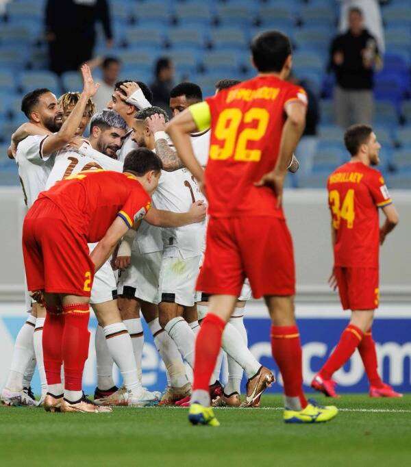 جانب من المباراة