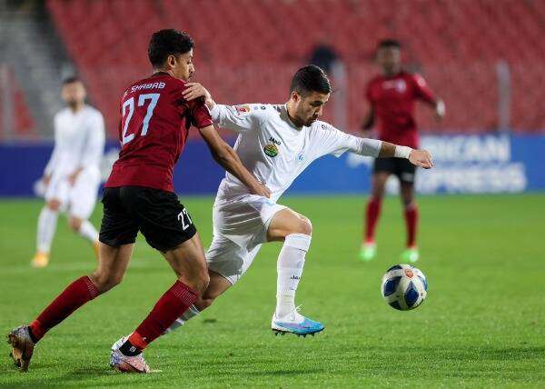 جانب من المباراة