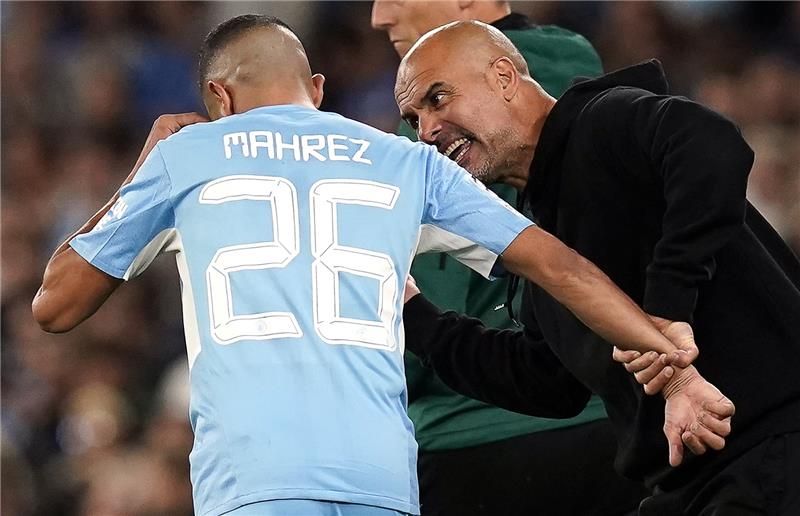 بيب جوارديولا ومحرز