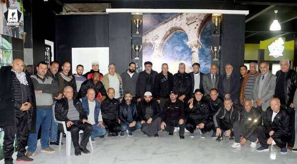 من استقبال وفد غزة