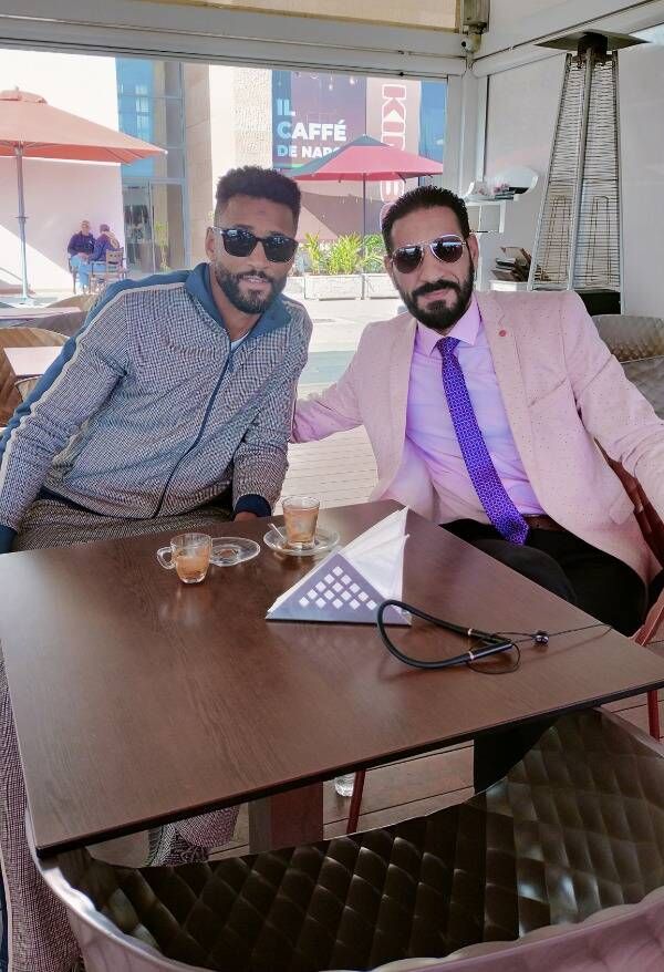 العربي الناجي ومراسل كووورة