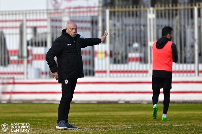 فيريرا من مران الزمالك