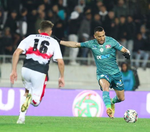 جانب من المباراة