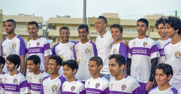 من زيارة سفيان رحيمي للأكاديمية