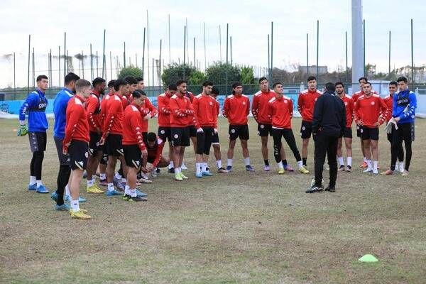 من تدريبات منتخب تونس للشباب