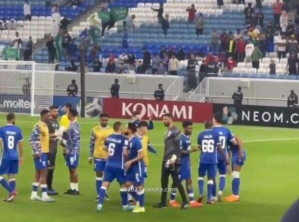 لاعبو الهلال السعودي