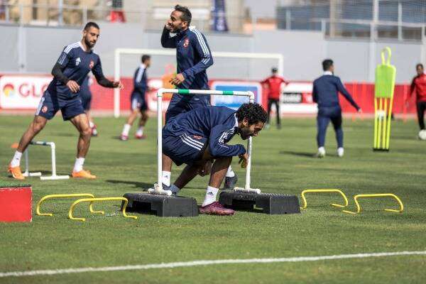 من تدريبات الأهلي