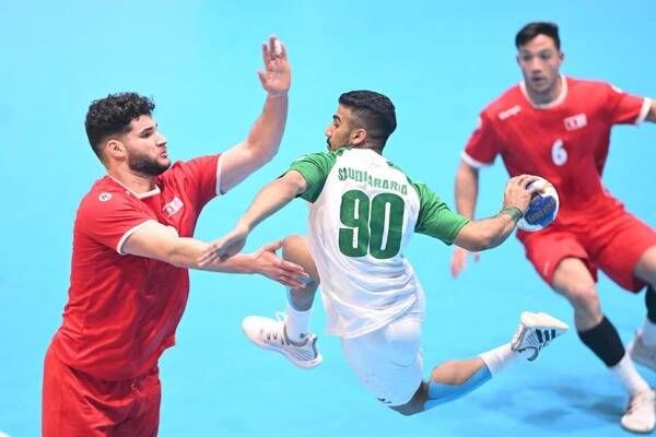 جانب من المباراة