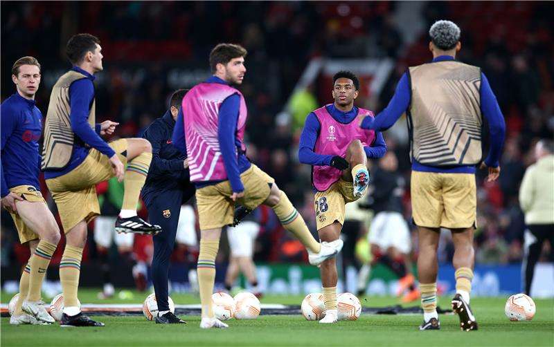 لاعبو برشلونة