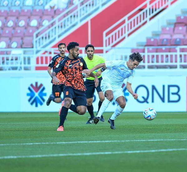 جانب من المباراة