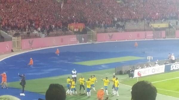 احتفال لاعبي صن داونز