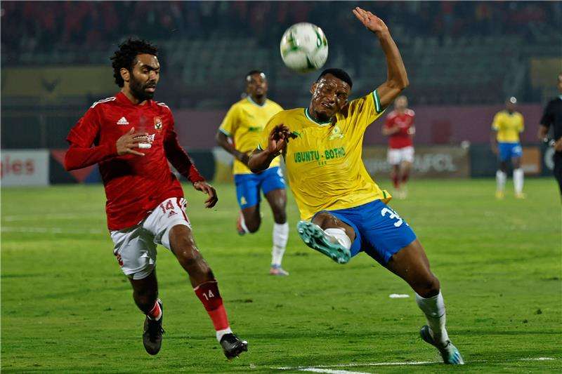 من لقاء الاهلي وصن داونز اليوم