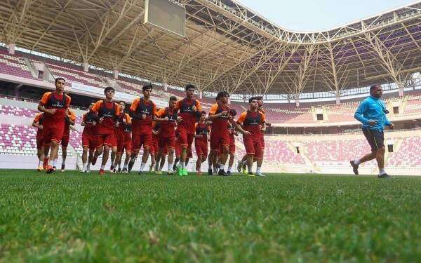 من تدريبات منتخب العراق