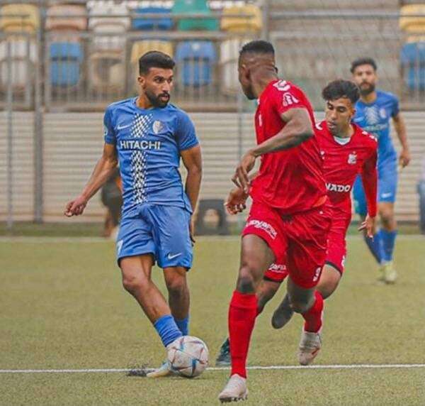 جانب من المباراة