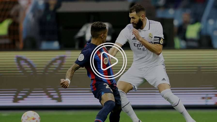 من كلاسيكو السوبر الإسباني