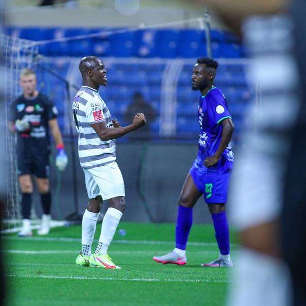 جانب من المباراة