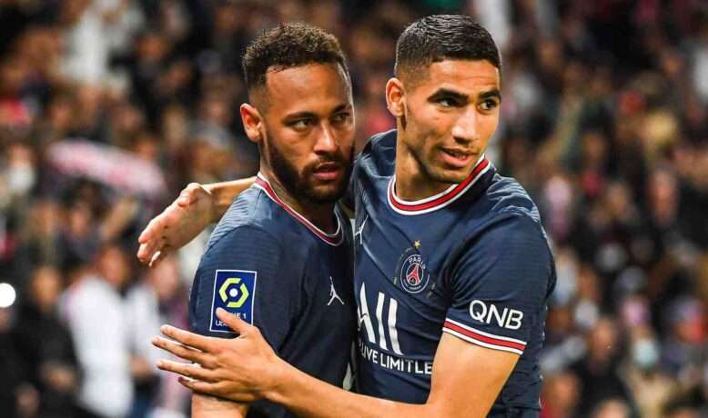 نيمار وحكيمي