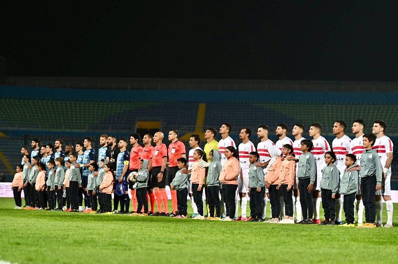 جانب من المباراة