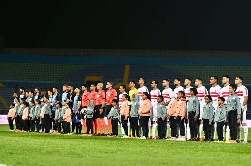 جانب من المباراة