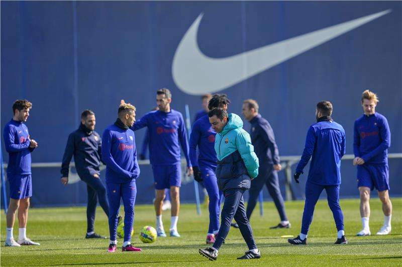 جانب من التدريبات