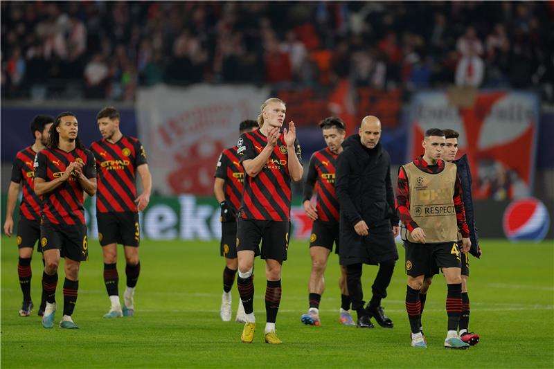 لاعبو مانشستر سيتي