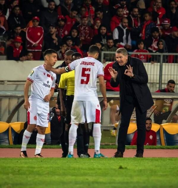 جاريدو مع لاعبي الوداد