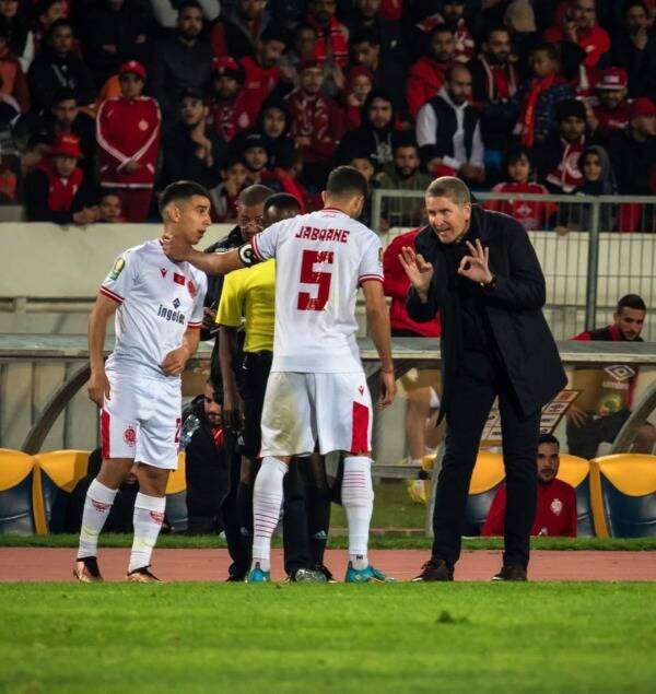 جاريدو مع لاعبي الوداد