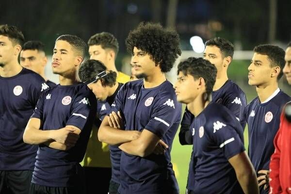 من تدريبات منتخب تونس في الإسماعيلية
