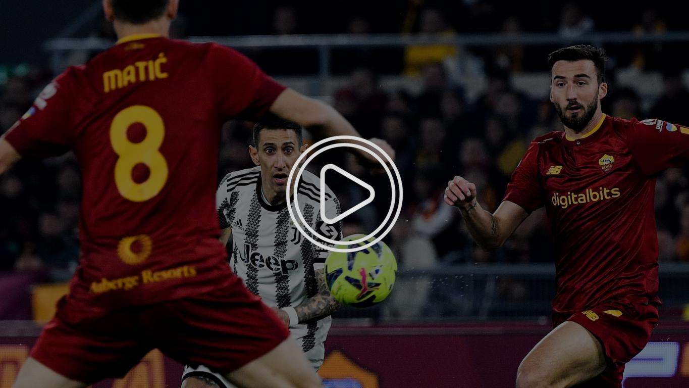 من مباراة يوفنتوس وروما