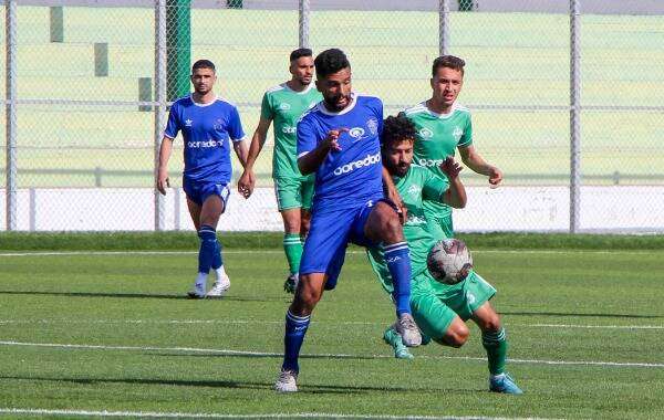 من لقاء الديربي بين خدمات وشباب رفح