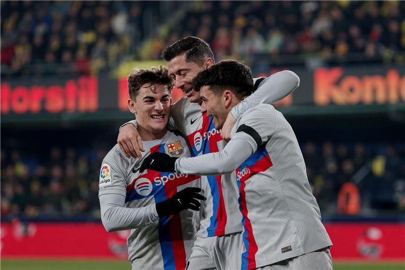 لاعبو برشلونة - أرشيفية