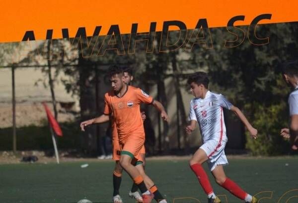 من مباراة شباب الوحدة وأهلي حلب "صورة رسمية"