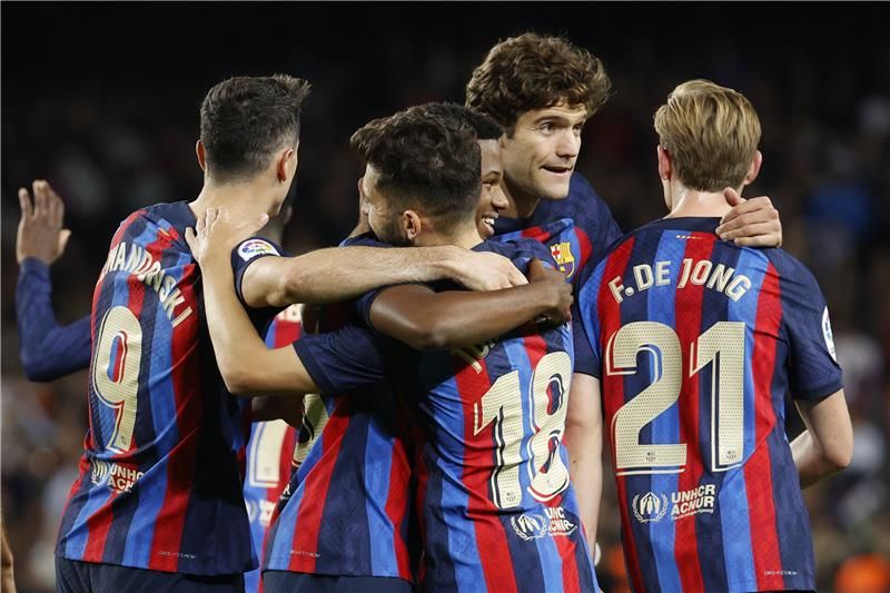 لاعبو برشلونة