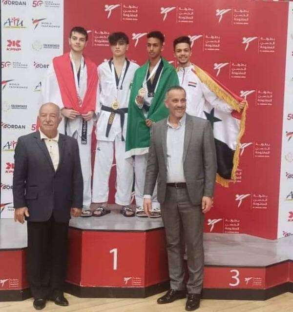 من تتويج لاعبي سوريا