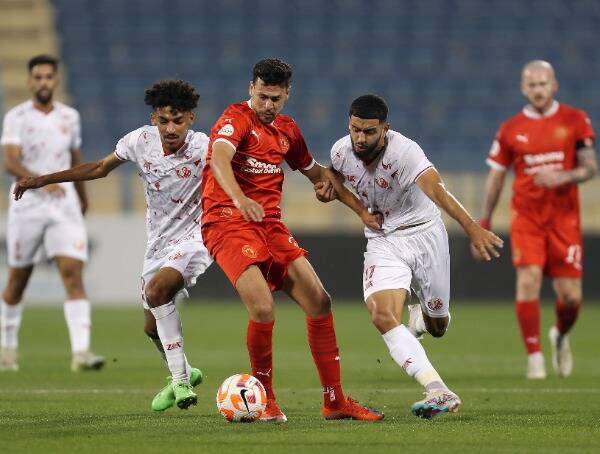 جانب من المباراة