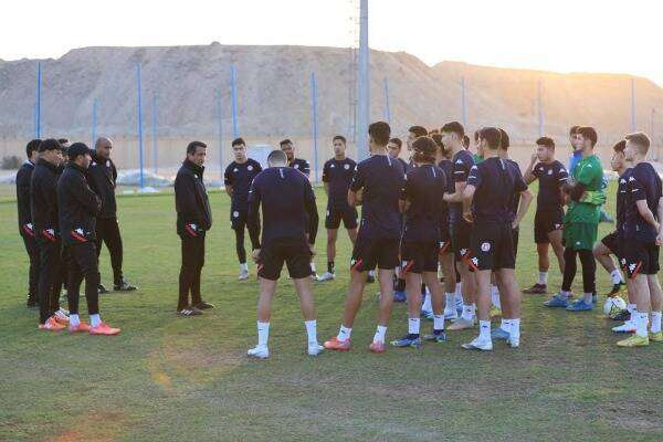 من تدريبات منتخب تونس