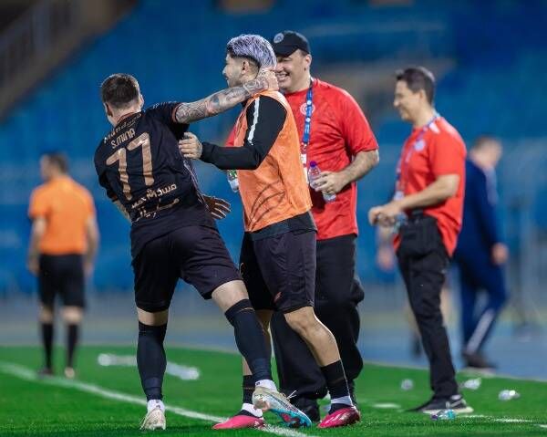 من المباراة