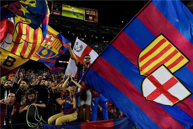 جماهير برشلونة