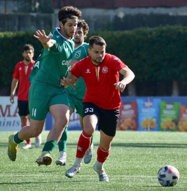 جانب من المباراة