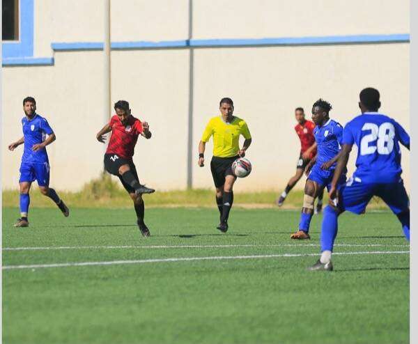 جانب من المباراة