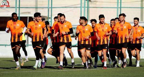 جانب من تدريبات اليوم