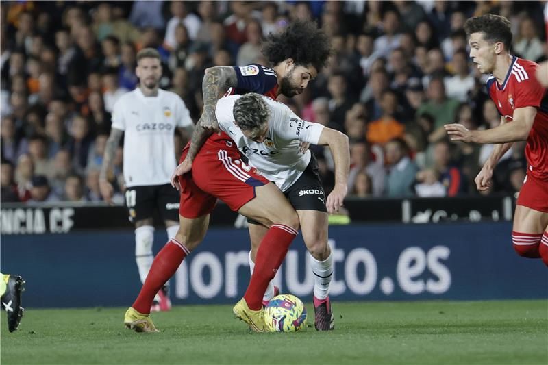 جانب من المباراة