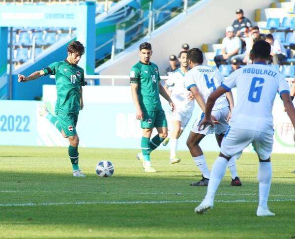 من مباراة سابقة للأولمبي العراقي