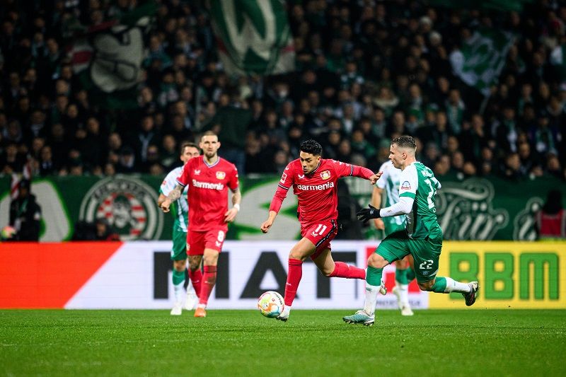 من اللقاء (نقلًا عن حساب باير ليفركوزن علي تويتر)