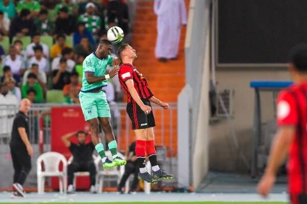 جانب من المباراة