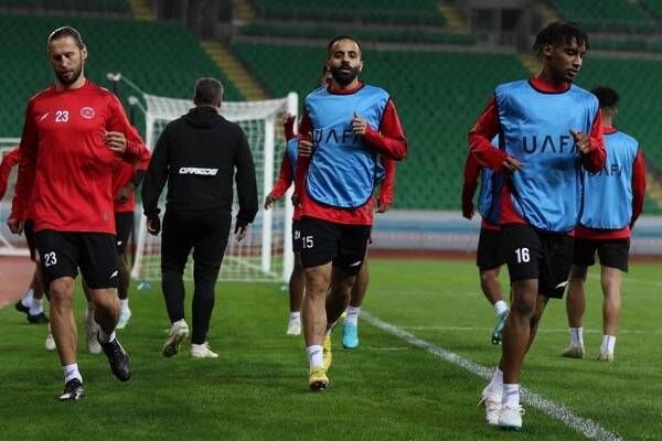 من تدريبات الفريق