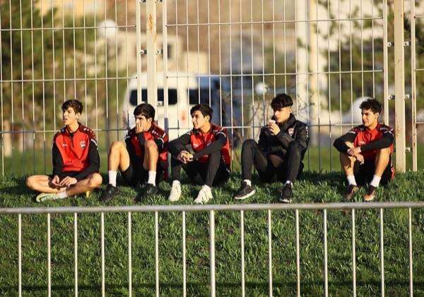 من تدريبات المنتخب