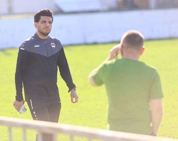 من تدريبات المنتخب